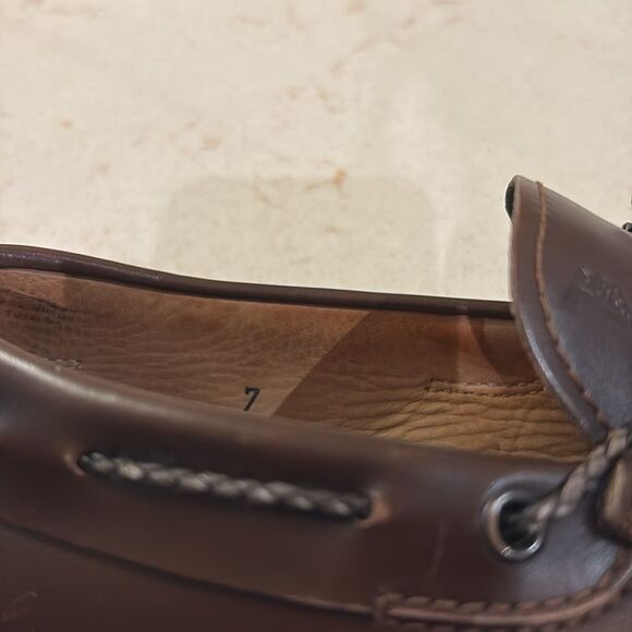 TOD’S Brown Leather Loafers SZ 7 main image 6